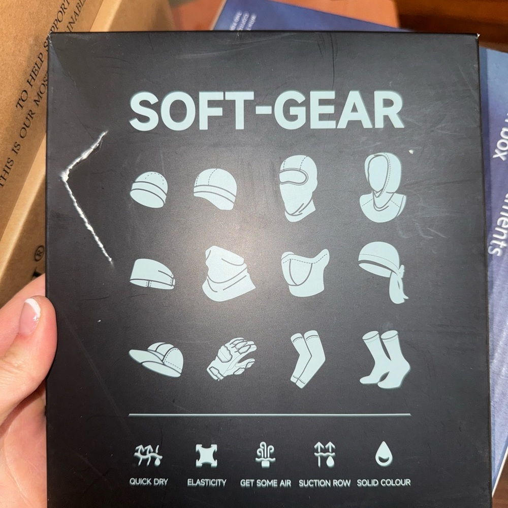 White Soft Gear cover